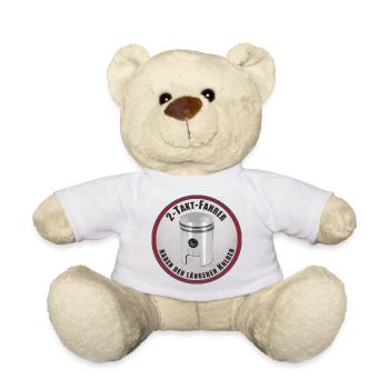 2-Takt-Fahrer haben den längeren Kolben - Teddy - Sonnengelb - Vorne