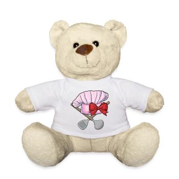 Chef's Hat Cooking Kitchen - Teddy Bear - sun yellow - Front