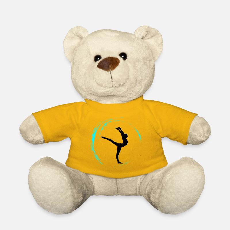 Rhythmic gymnastics - Teddy - Sonnengelb