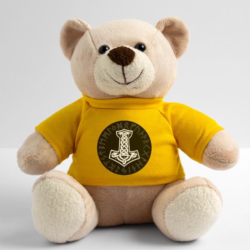 Mjölnir Celtic Runic Knot Teddy Bear
