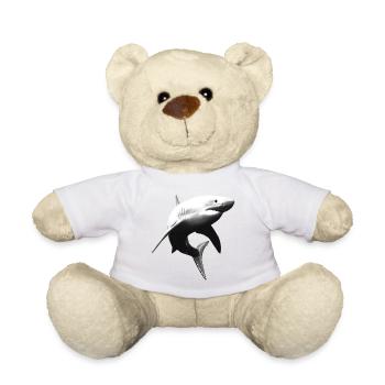 Great white shark - Teddy Bear - sun yellow - Front