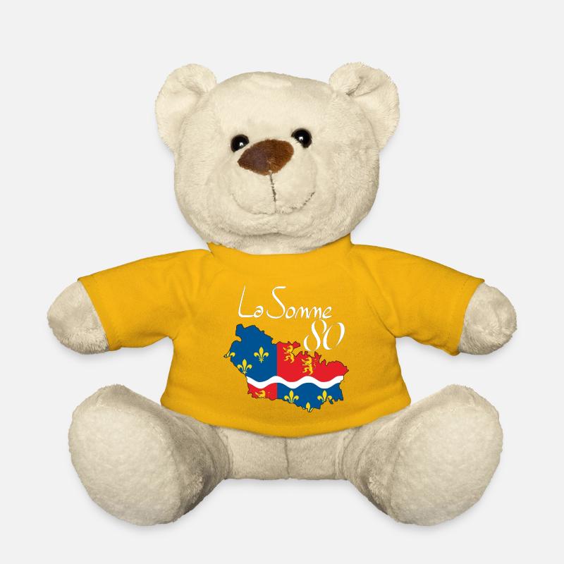 la somme - Nounours - jaune soleil