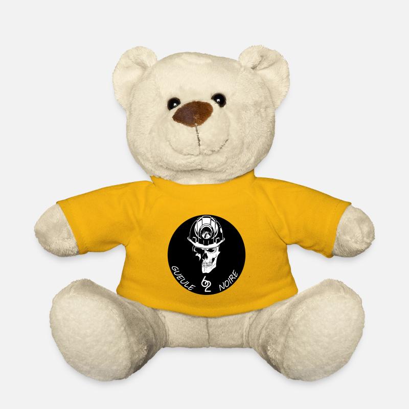 Gueule noire 62 - Nounours - jaune soleil