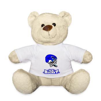 Ice hockey - Teddy Bear - sun yellow - Front