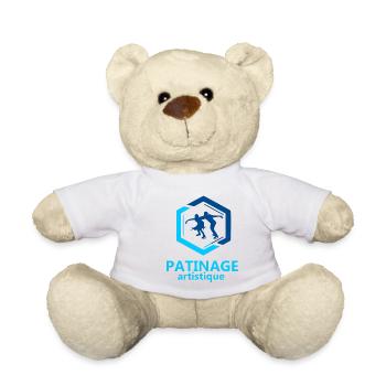 Figure skating - Teddy Bear - sun yellow - Front