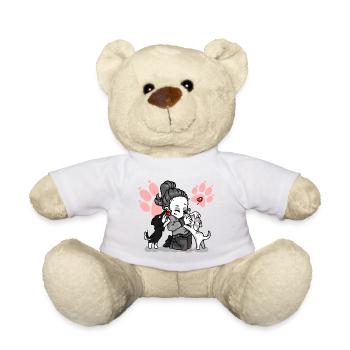 Hundemutti Hundemama Tierlieb Hund - Teddy - Sonnengelb - Vorne