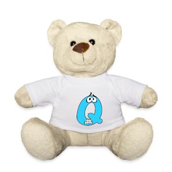 Q - Teddy Bear - sun yellow - Front