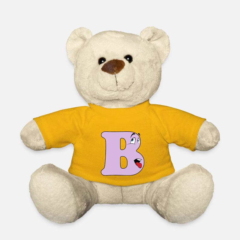 B - Nounours - jaune soleil