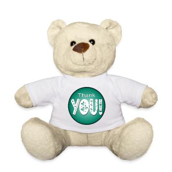 Thank you - GRATEFUL THANKS - RELATIONSHIP - Teddy Bear - sun yellow - Front