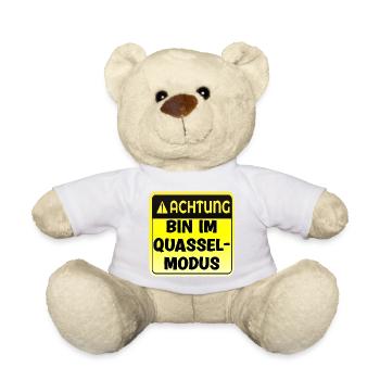 Quasselmodus Eloquenz - Teddy - Sonnengelb - Vorne