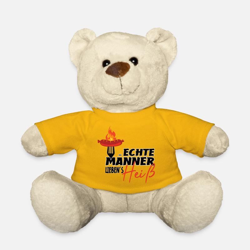 ECHTE MÄNNER - Teddy - Sonnengelb