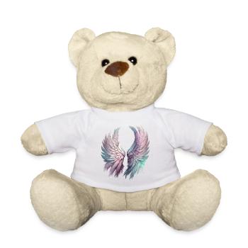 Ethereal Pastel Wings - Teddy Bear - sun yellow - Front