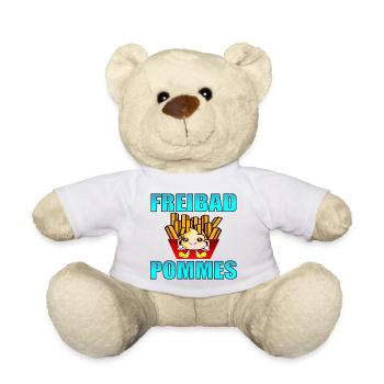 FREIBAD POMMES FRITTEN SOMMER - Teddy - Sonnengelb - Vorne