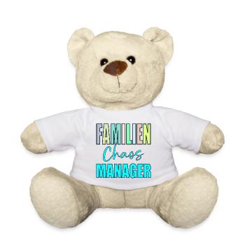 FAMILIENPAPA CHAOSSPRÜCHE VATER EHEMANN - Teddy - Sonnengelb - Vorne