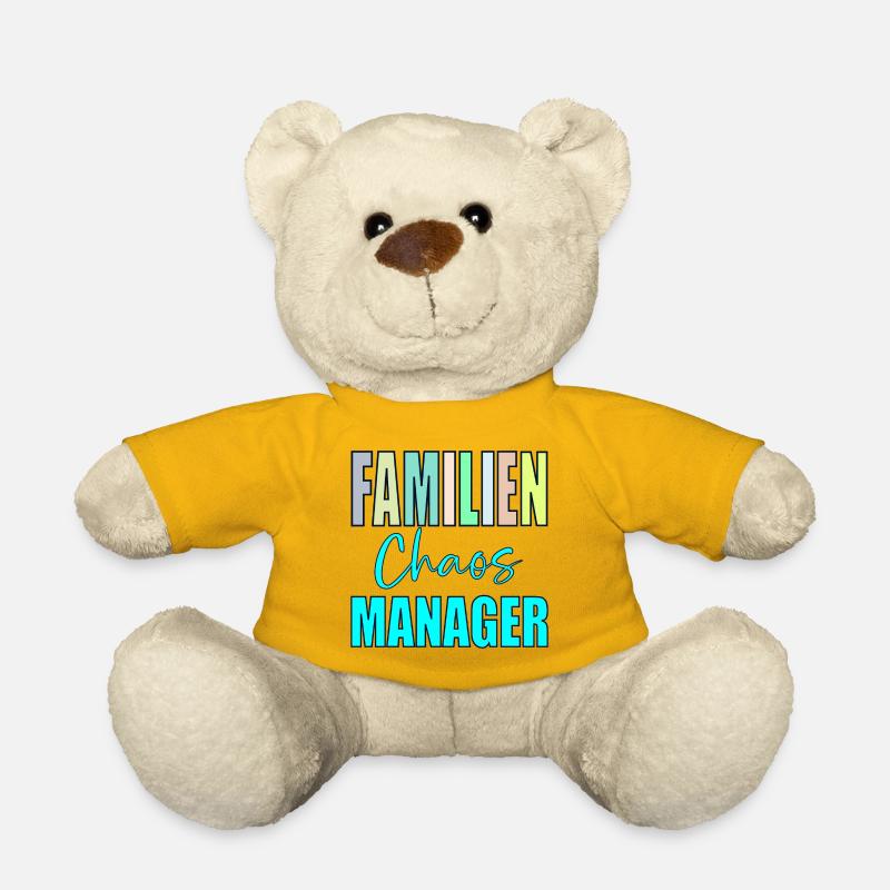 FAMILIENPAPA CHAOSSPRÜCHE VATER EHEMANN - Teddy - Sonnengelb