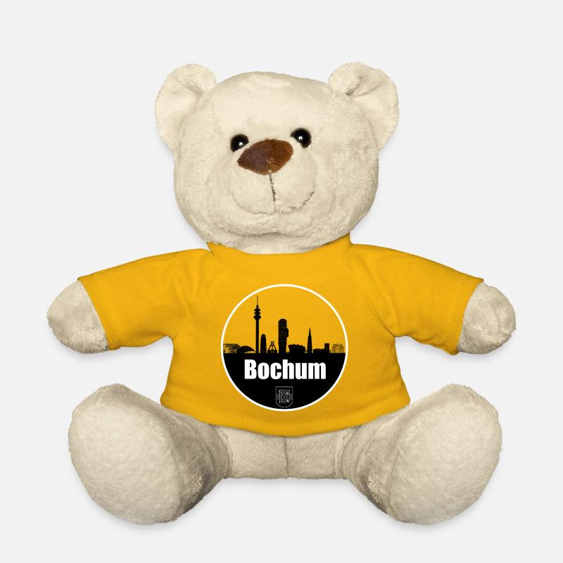 Bochum Transpaerenz Skyline - Teddy - Sonnengelb