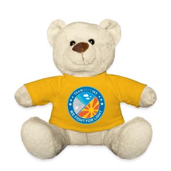 Light Warrior Badge Air and Sun Mission Emblem - Teddy Bear - sun yellow - Front
