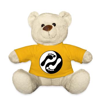 barfuß natural runners yin yang - Teddy - Sonnengelb - Vorne