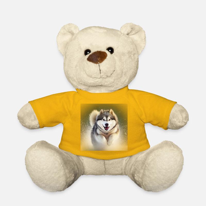 Run - Teddy Bear - sun yellow