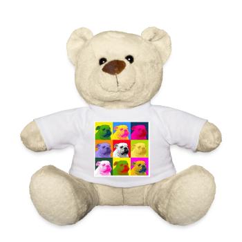 Bulldog - Teddy Bear - sun yellow - Front