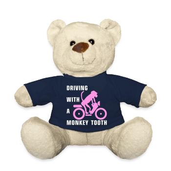 Driving with a monkey tooth - Affenzahn - Teddy - French Navy - Vorne