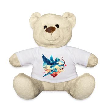 Cupidon céleste aux ailes rêveuses - Nounours - jaune soleil - Devant