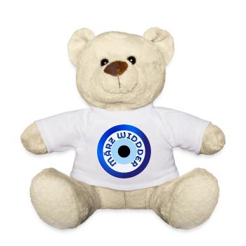 GEBURTSTAG MÄRZ WIDDER - AUGE - Teddy - Sonnengelb - Vorne