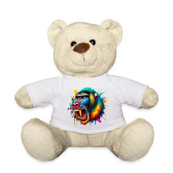 Mandrill-Affe - Teddy - Sonnengelb - Vorne