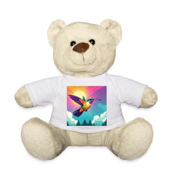Hummingbird - Teddy Bear - sun yellow - Front
