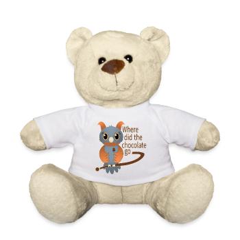Schokoladenblau - Teddy - Sonnengelb - Vorne