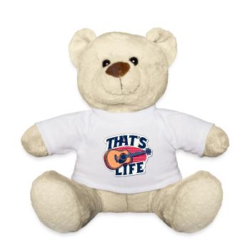 Lebendige Gitarre mit Slogan - Teddy - Sonnengelb - Vorne