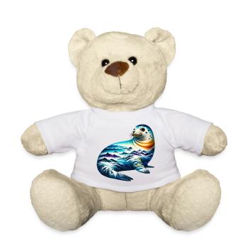Seal - Teddy Bear - sun yellow - Front