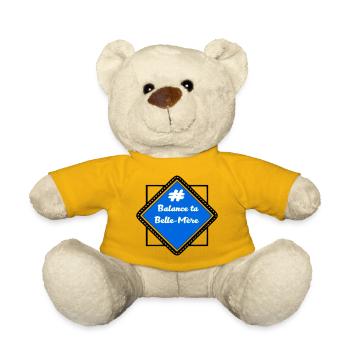 # Schmeiß deine Schwiegermutter - Teddy - Sonnengelb - Vorne