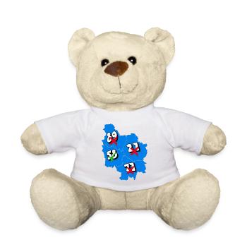 Région Bourgogne - Nounours - jaune soleil - Devant
