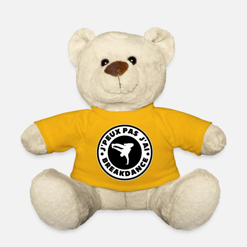 Ich kann nicht, ich habe Breakdance - Teddy - Sonnengelb