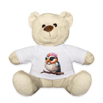 Lebendiges Spektakel der bunten Eule - Teddy - Sonnengelb - Vorne