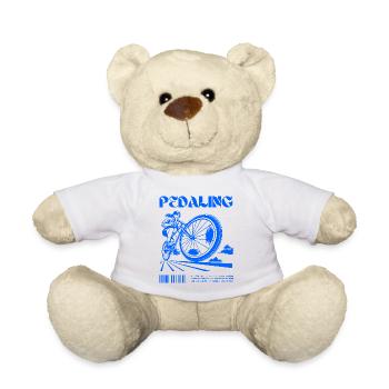 Pedaling – power and freedom on two wheels - Teddy Bear - sun yellow - Front