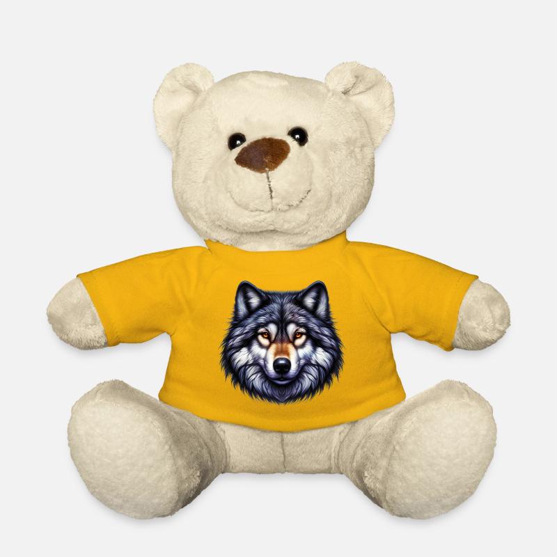 Wolf - Teddy - Sonnengelb
