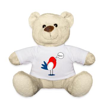 FRANZÖSISCH DANKE FANKREICH - Teddy - Sonnengelb - Vorne