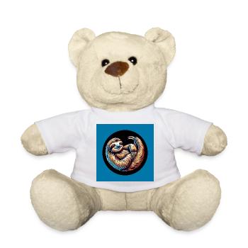 Cool bleiben immer mit der Ruhe - Teddy - Sonnengelb - Vorne
