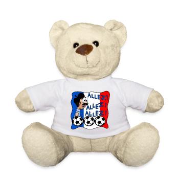 KOMM SCHON, PAPA, VATER, FRANKREICH - Teddy - Sonnengelb - Vorne