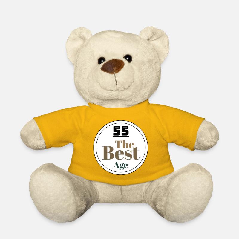 La meilleure série Age - Nounours - jaune soleil