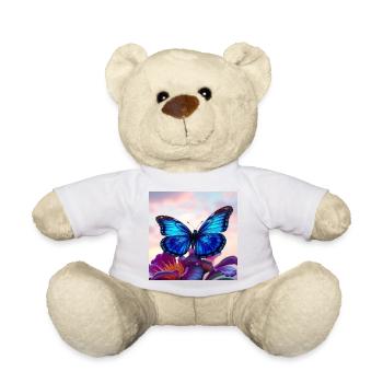 Butterfly - Teddy Bear - sun yellow - Front