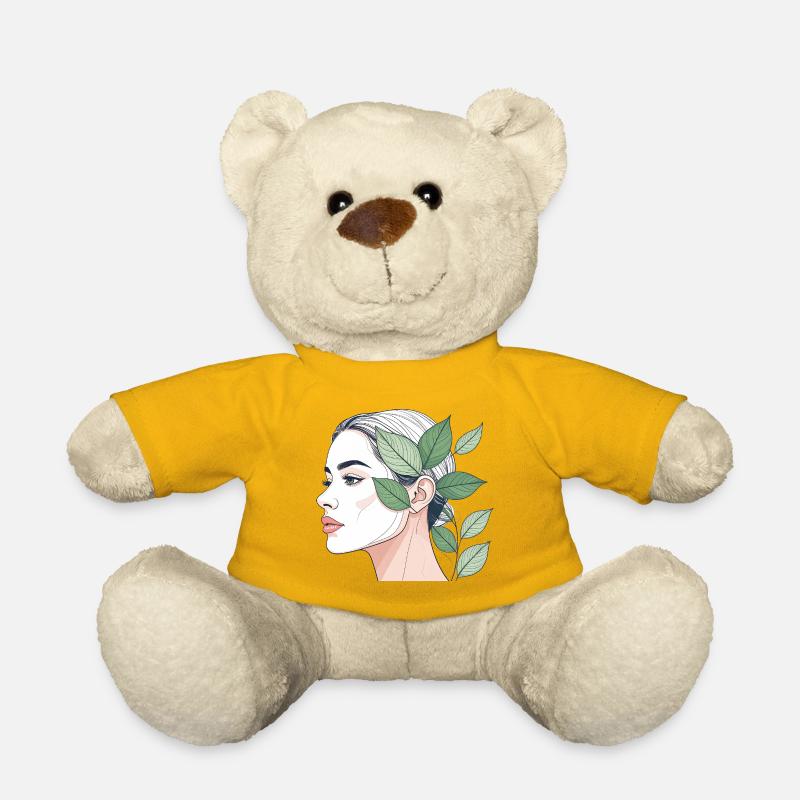 Die Natur ist ein Geisteszustand - Teddy - Sonnengelb