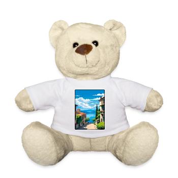 Sirmione Italien Küstendorf Treppe Aussicht - Teddy - Sonnengelb - Vorne