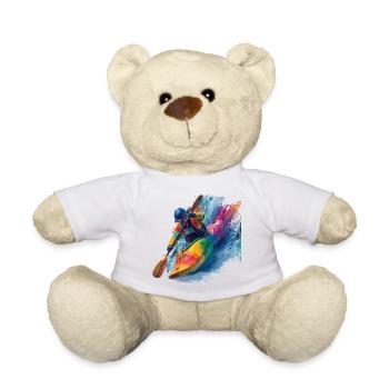 Farbrausch Wildwasser Kajakabenteuer  - Teddy - Sonnengelb - Vorne