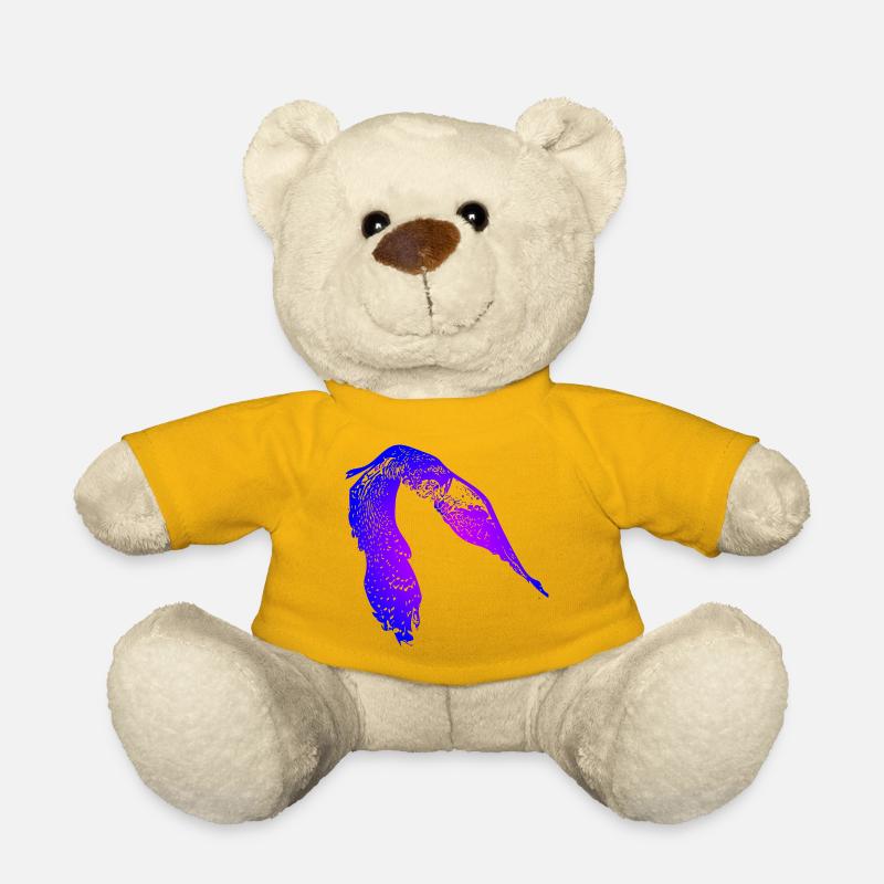Eule - Teddy - Sonnengelb