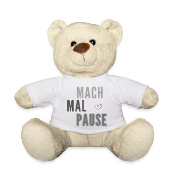 Mach Mal Pause Layout - Teddy - Sonnengelb - Vorne