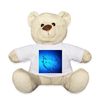 A splash of blue just for you - Teddy Bear - sun yellow - Front