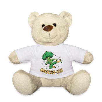 Brocco-Lee Punny Kick Brokkoli Ninja - Teddy - Sonnengelb - Vorne